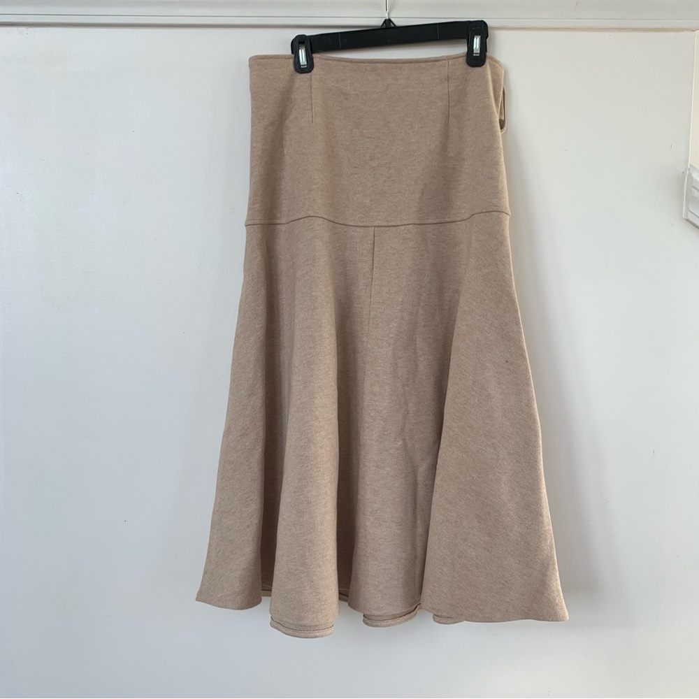 OGL CashSoft Wool-like Flared Maxi Skirt NWT